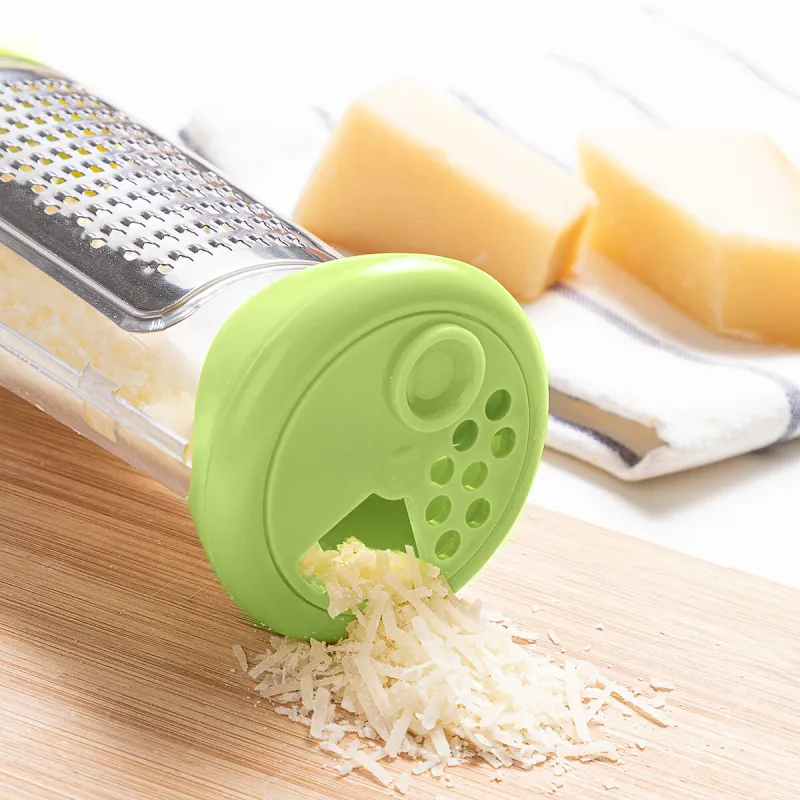 Терка и контейнер с крышкой и диспенсером 3-в-1 Cheezy InnovaGoods